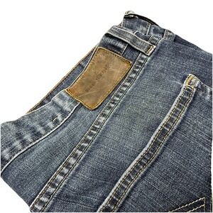 Big Star‎ Men's Pioneer Boot Cut Light Wash Distressed Jeans 36S